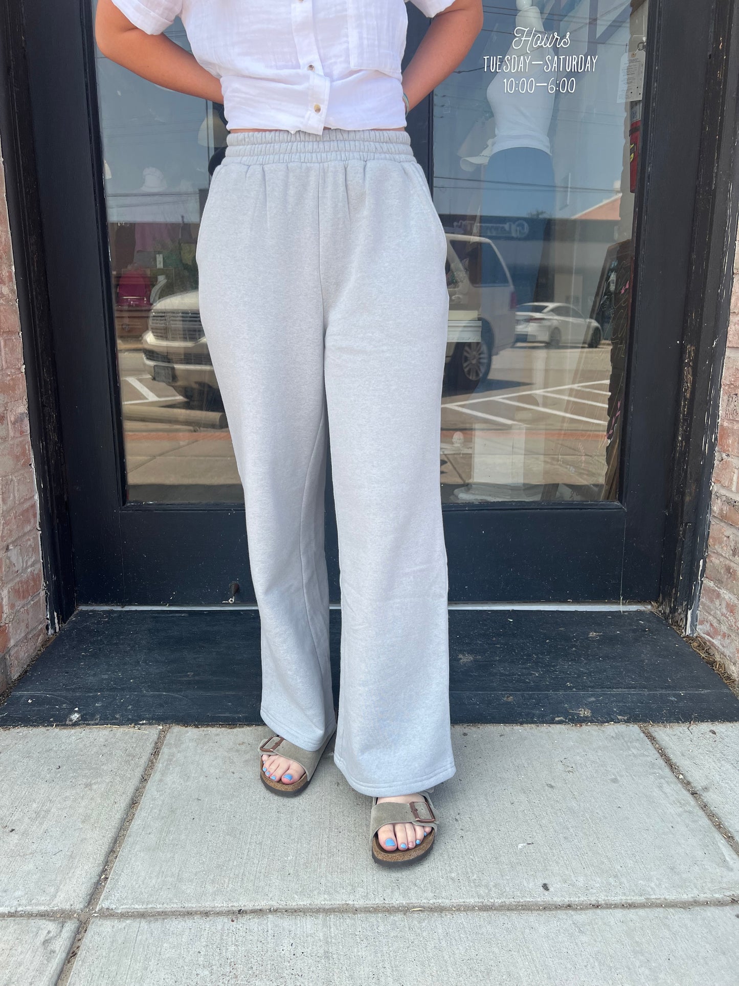 Arianna Wide Leg Sweatpants