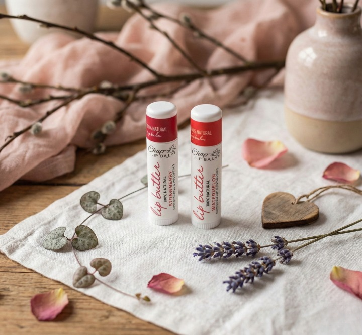 Chap-Lip Lip Butter 100% Natural Lip Balm (60 count) Jar