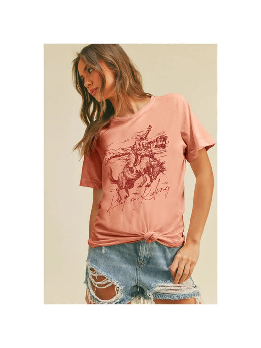 Samantha Cowboy Rodeo Graphic Tee