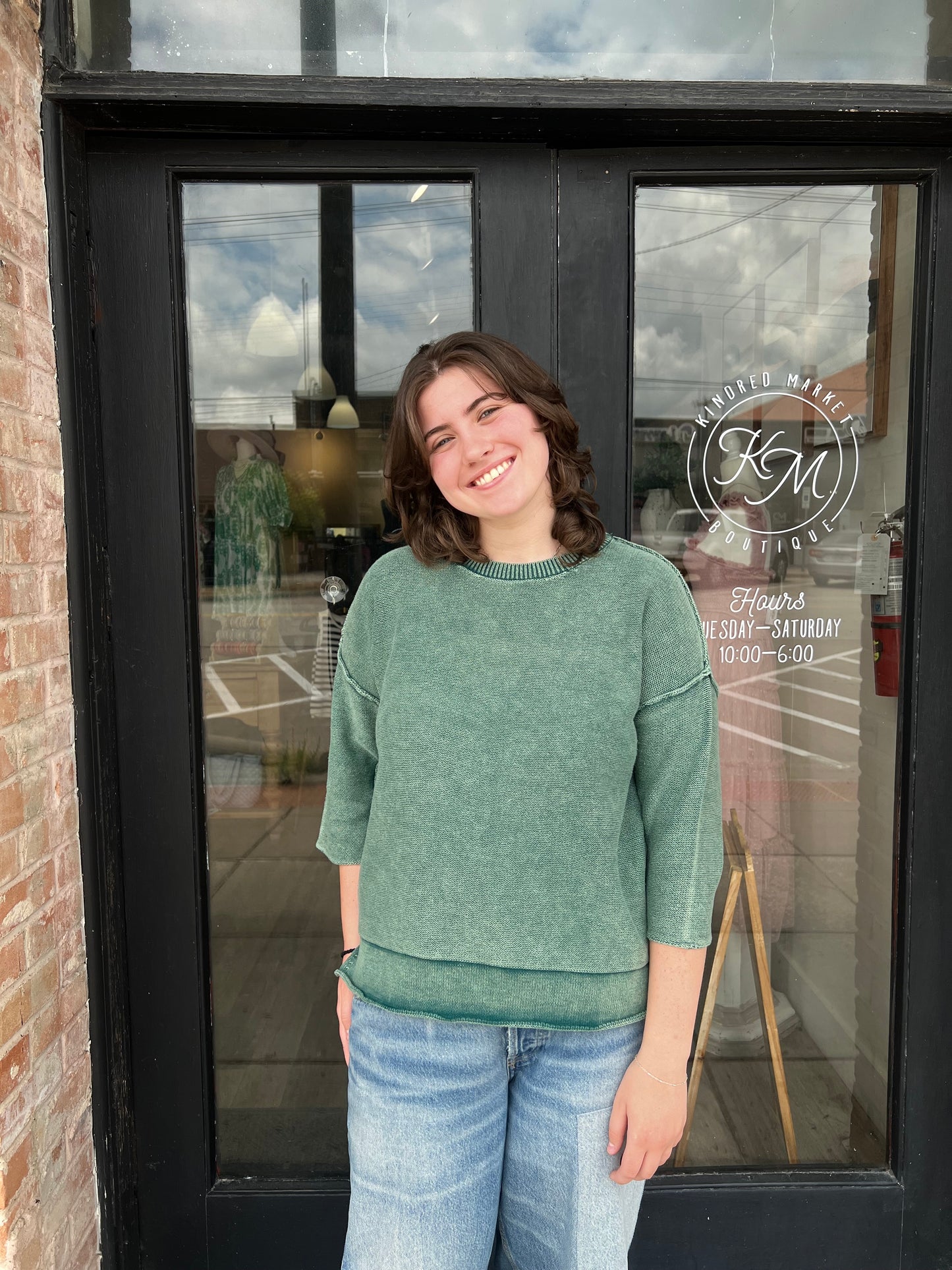 Ava Boxy Sweater