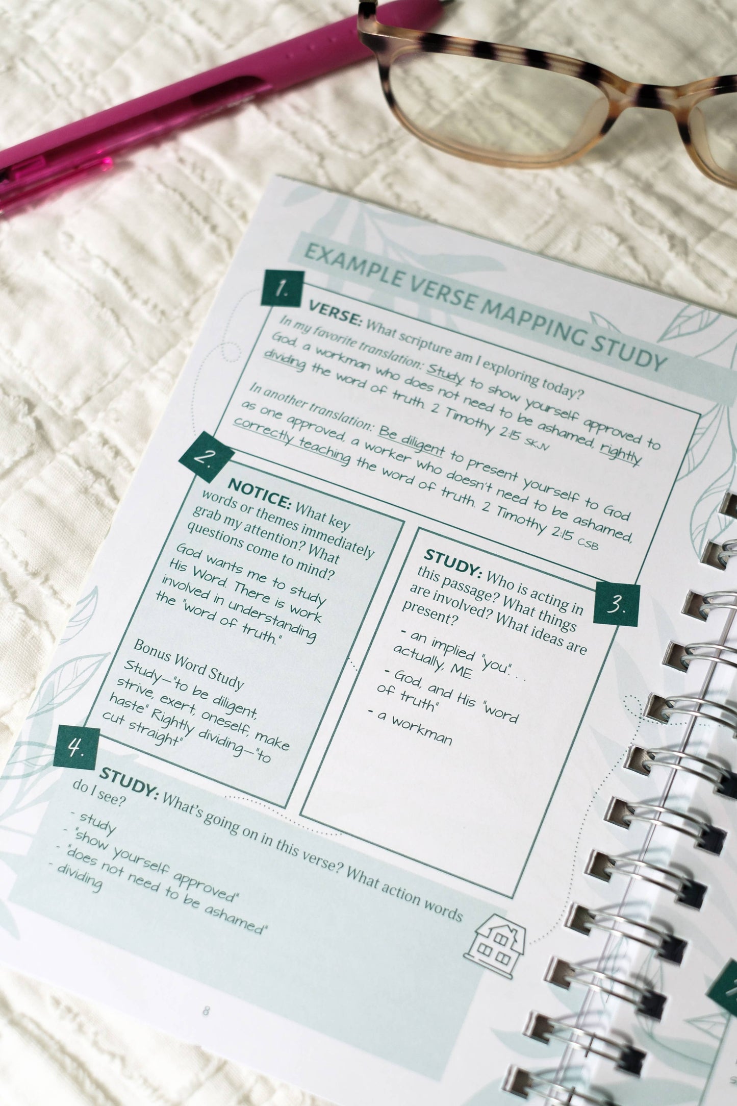 Bible Study Collective: Verse Mapping Journal