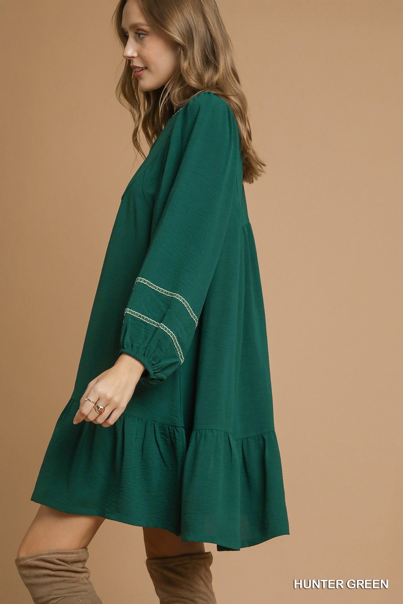 Nora Green Mini Dress