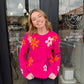 Gracie Magenta Multi Sweater