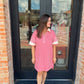 Harlie Light Mauve Dress