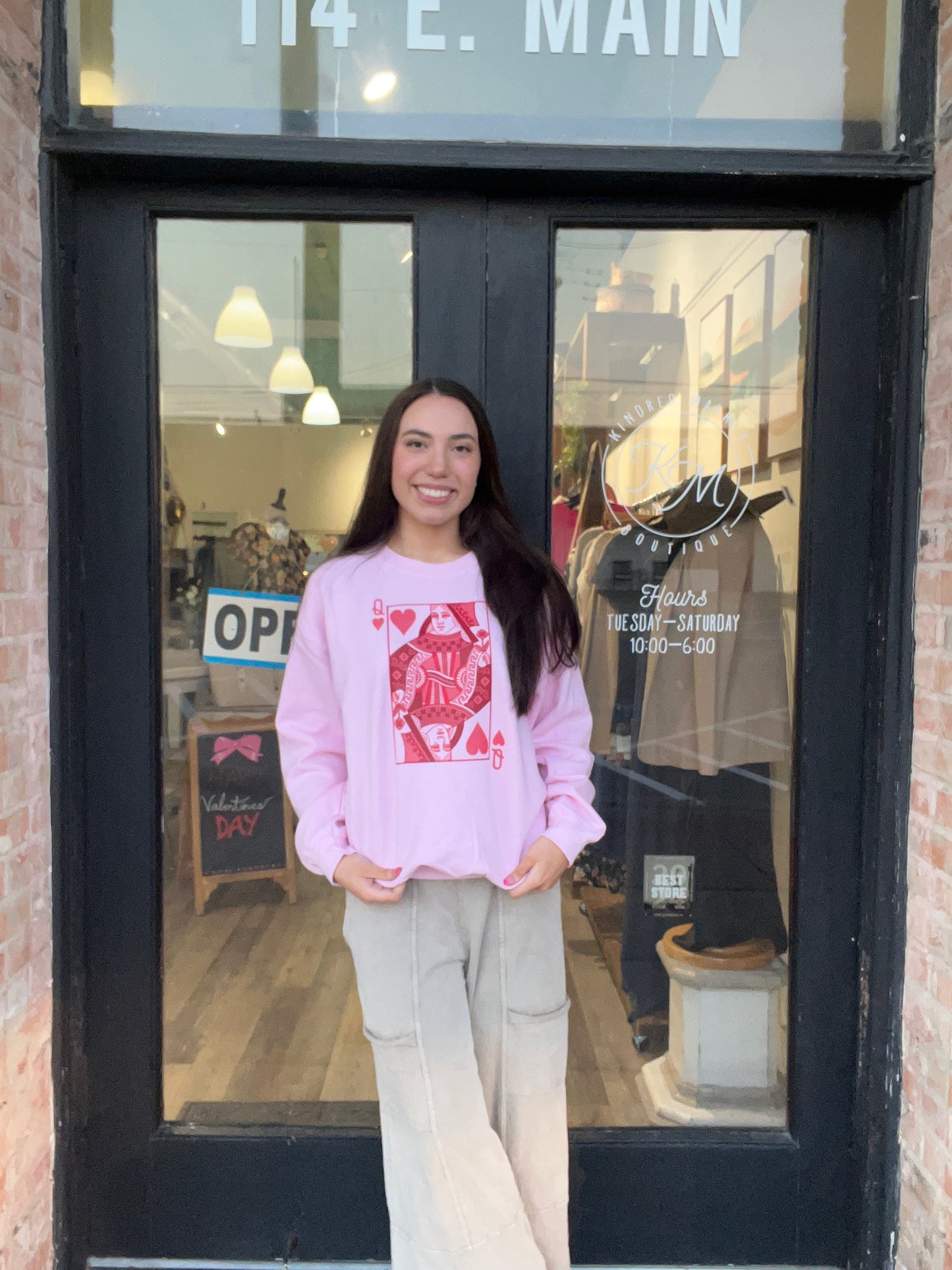 Queen of Hearts Sweatshirt