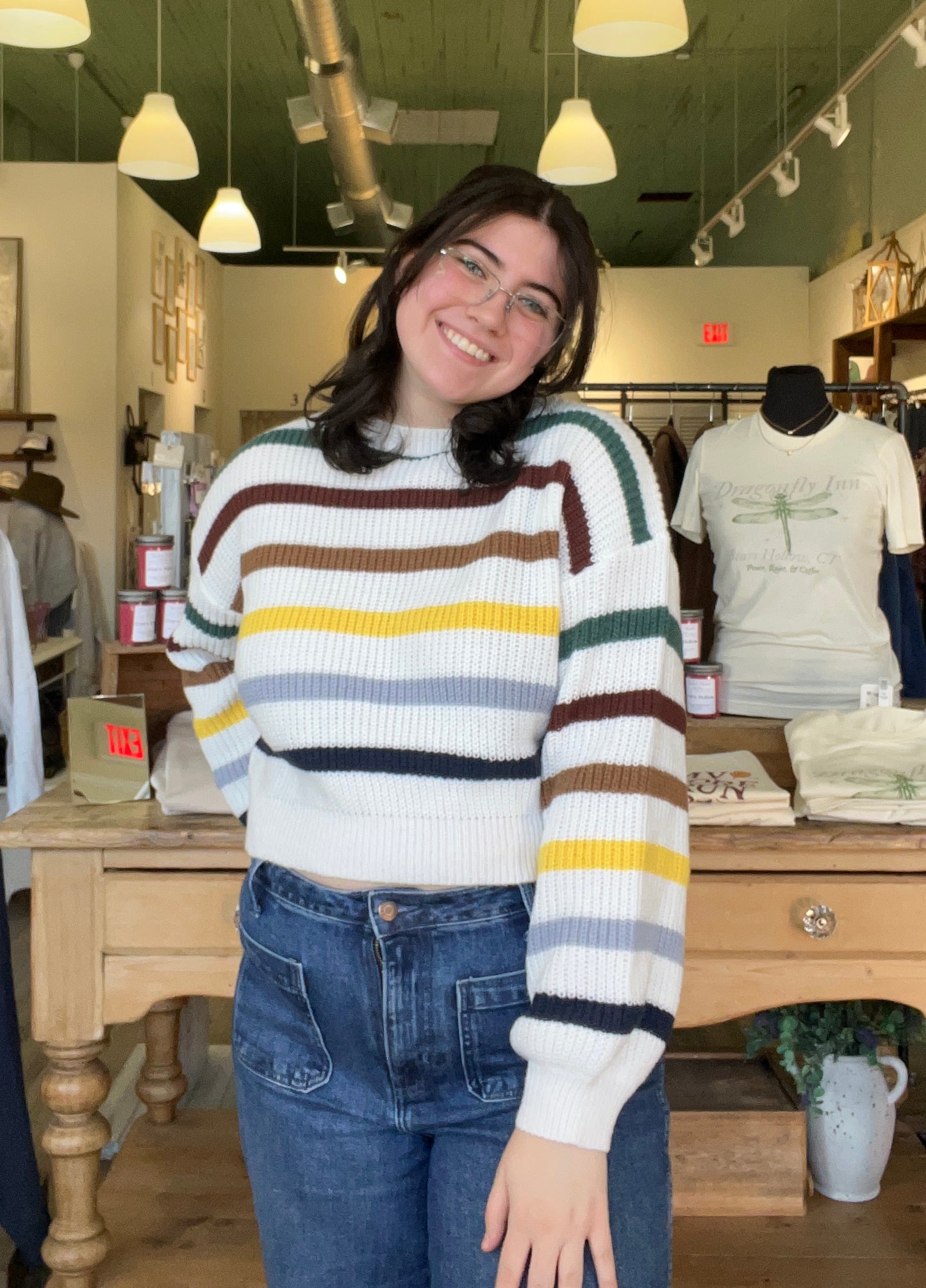 Hannah Stripped Sweater