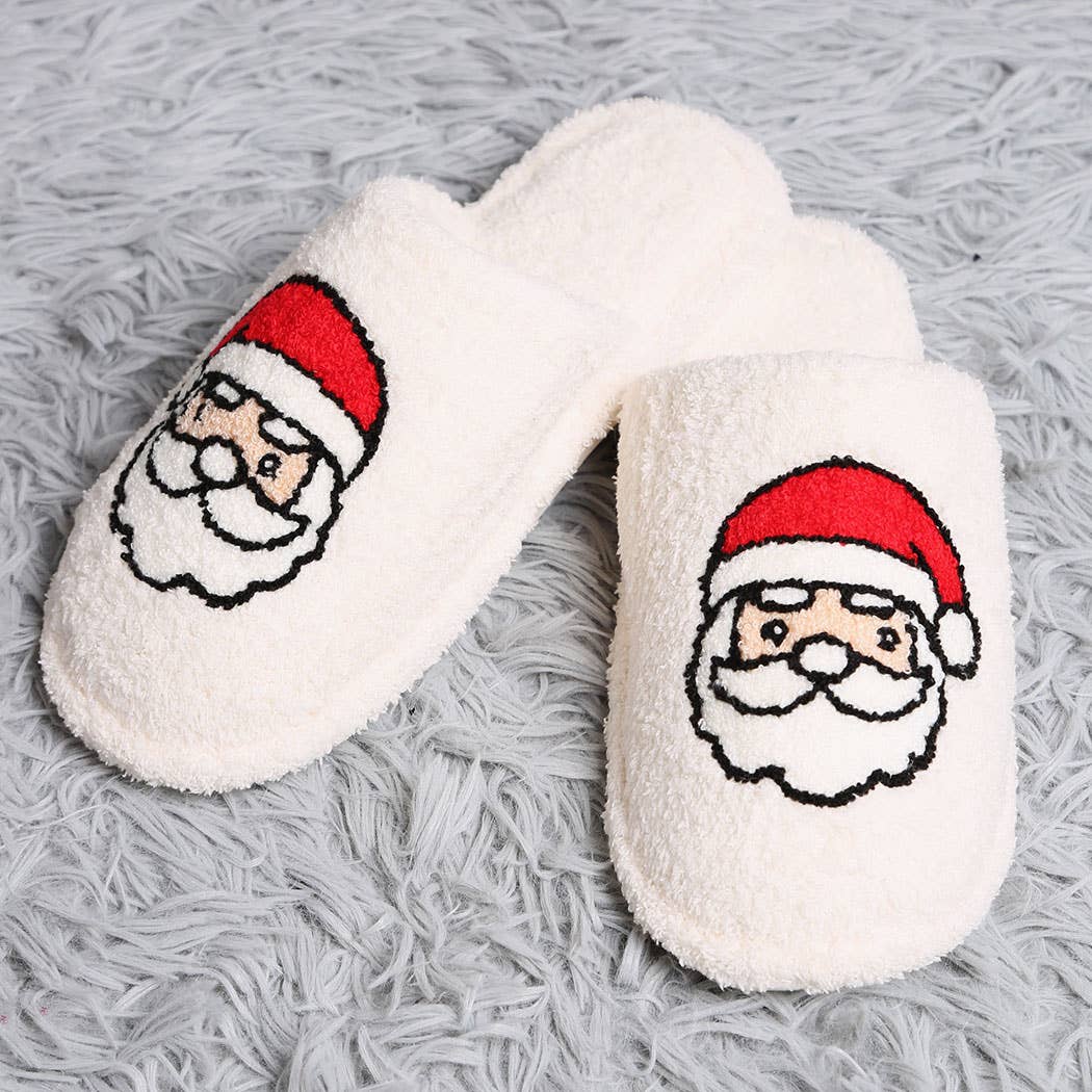 Luxury Soft Christmas Theme Slippers