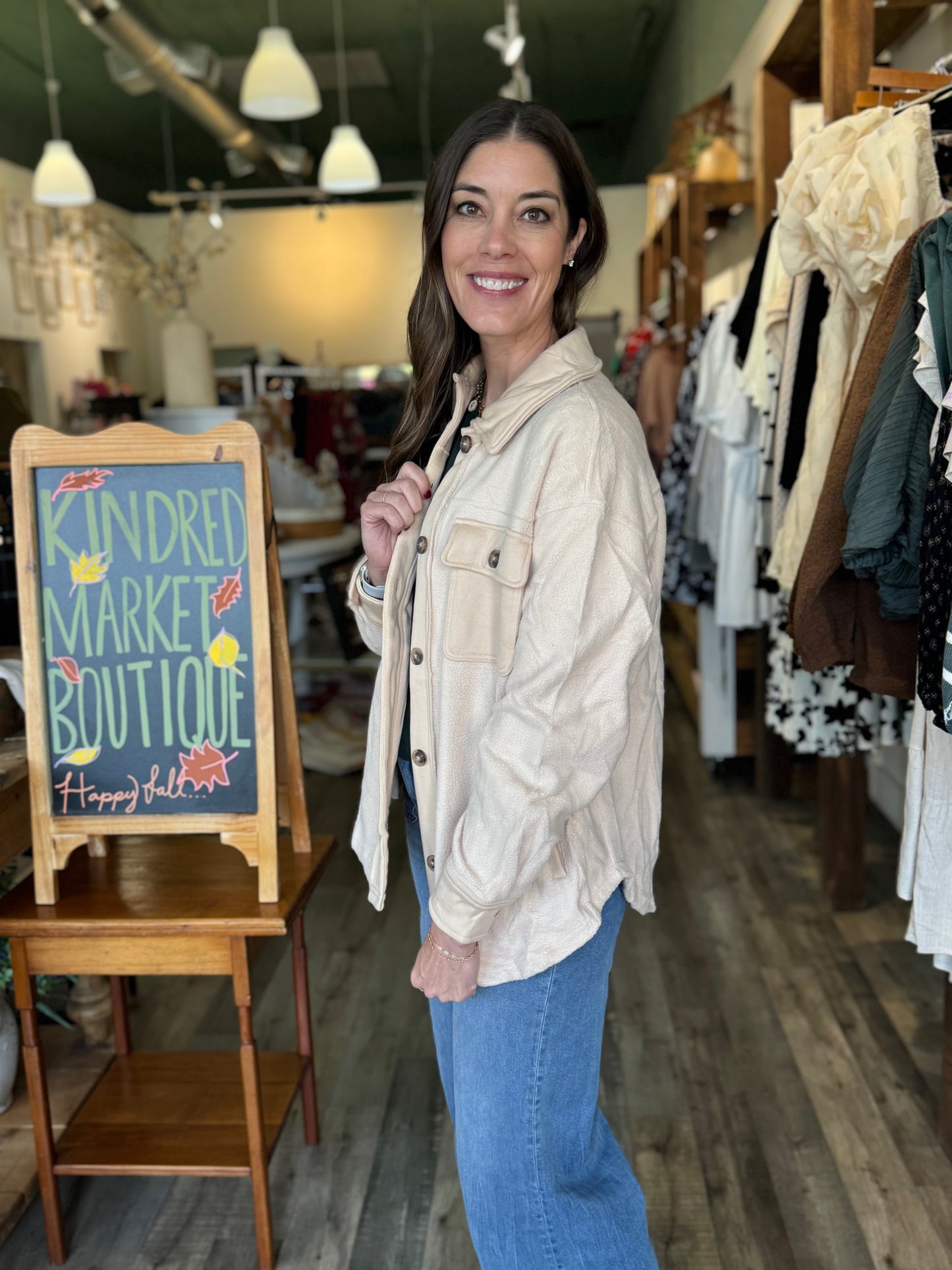 Susan Button Up Shacket