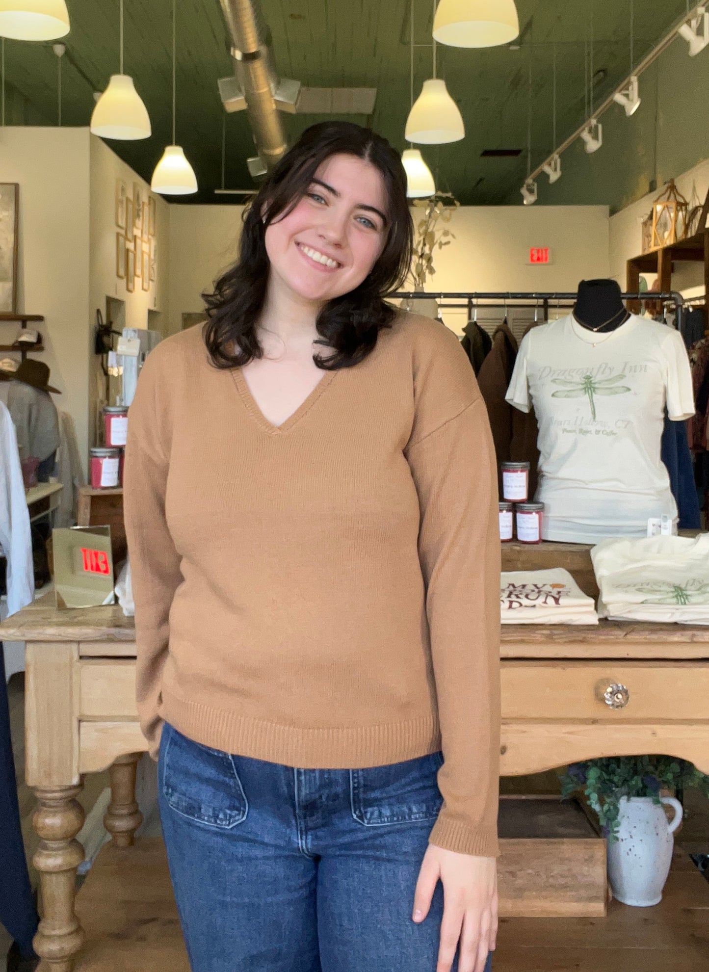 Madeline V-neck Sweater