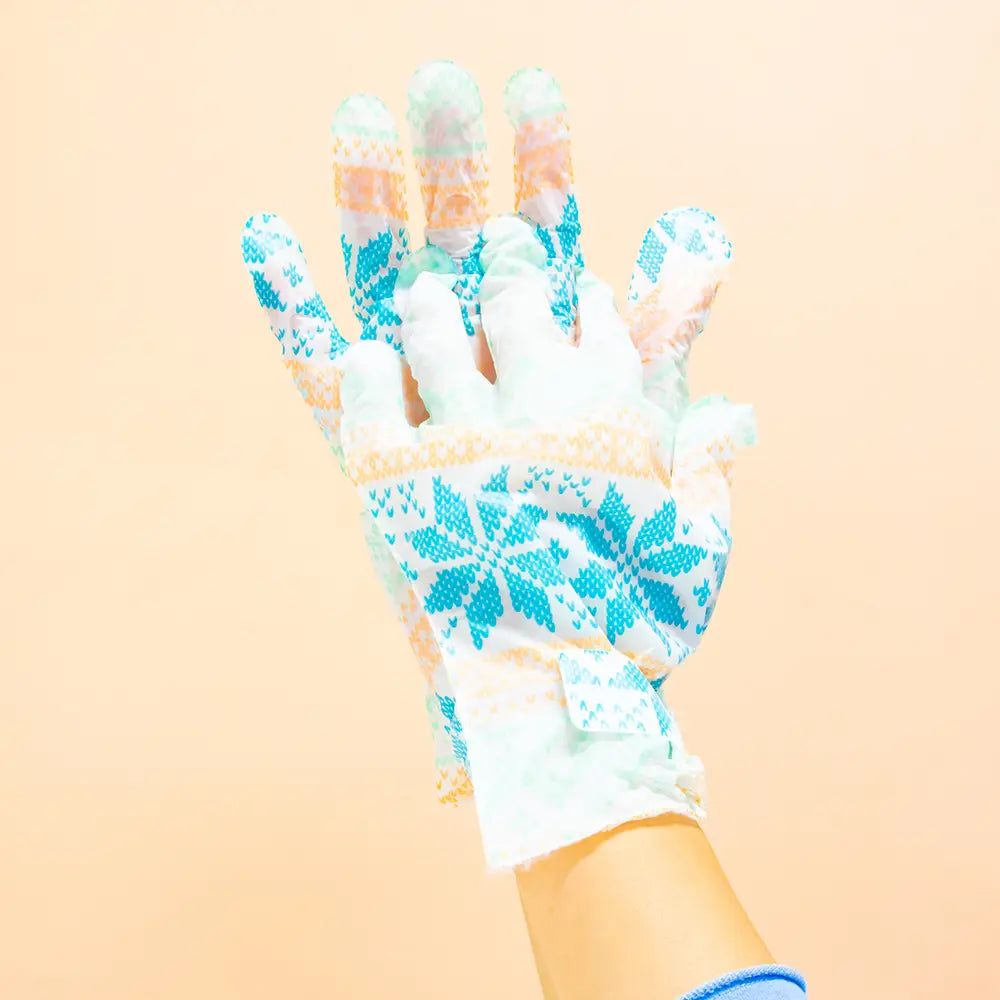 Holiday Moisture Mittens - Smoothing Hand Gloves