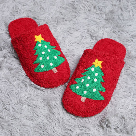 Luxury Soft Christmas Theme Slippers
