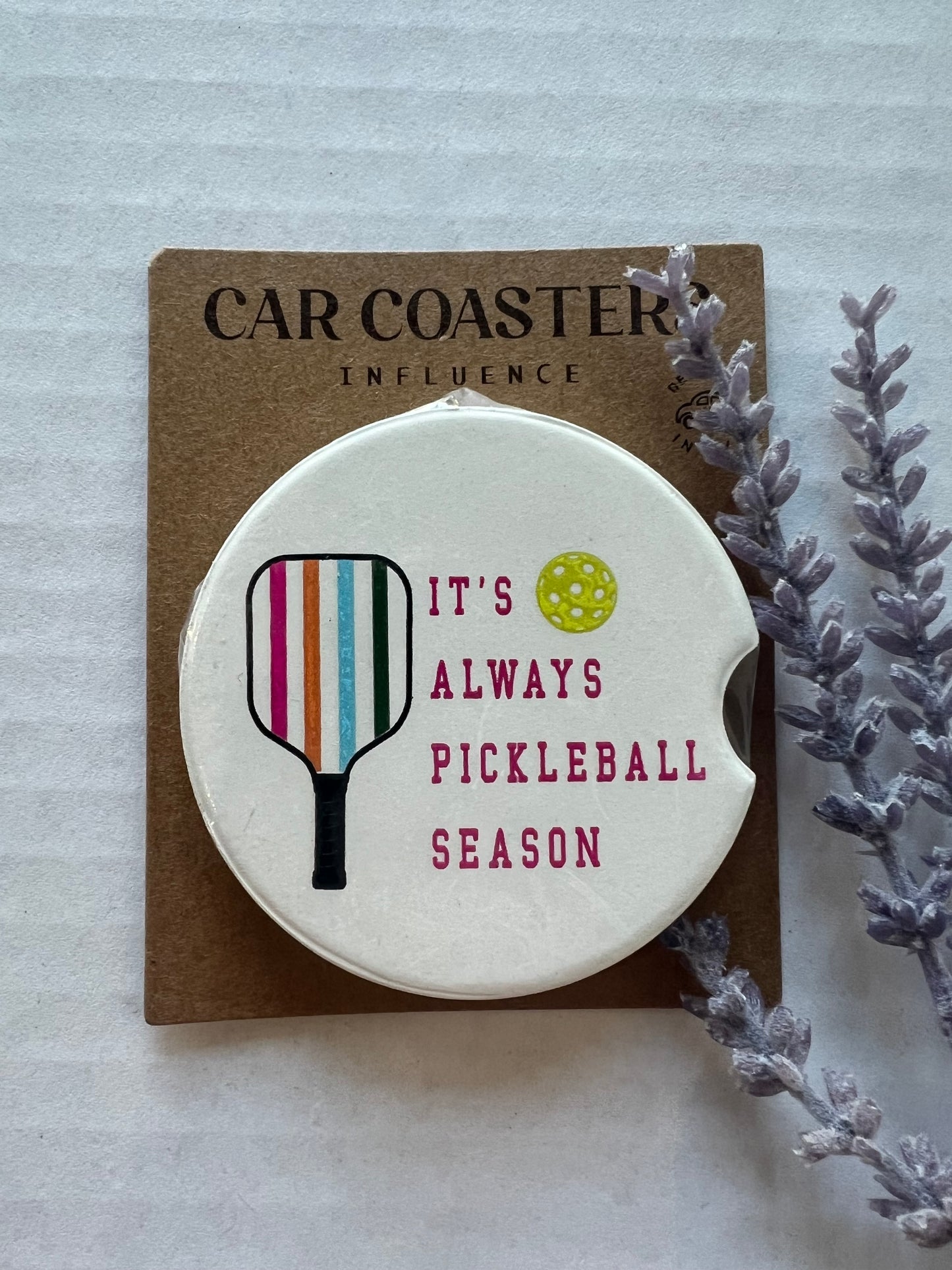 Pickleball Car Coasters