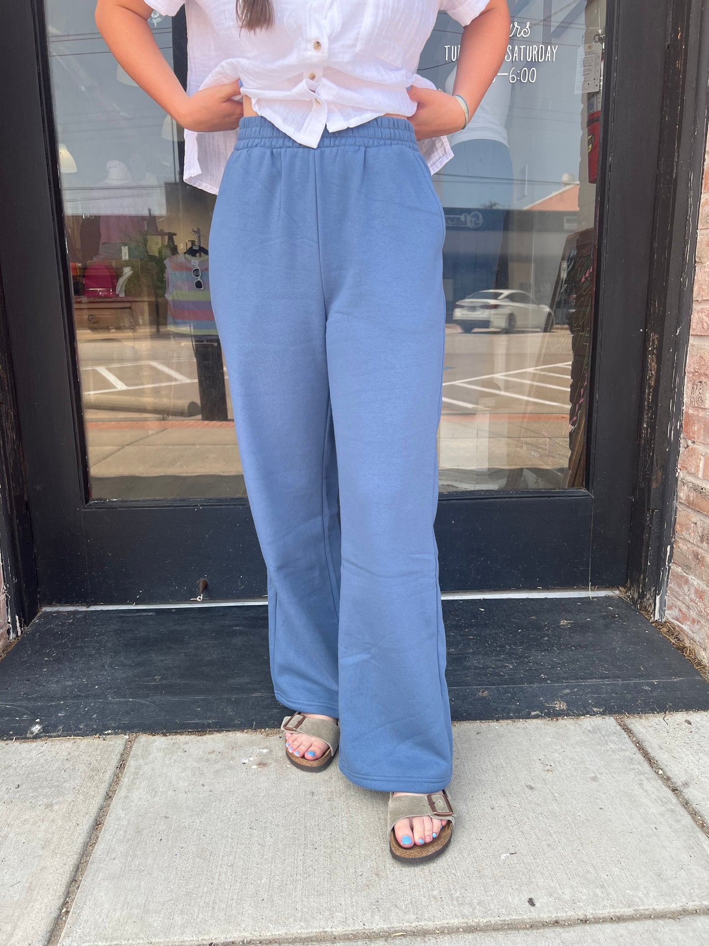 Arianna Wide Leg Sweatpants