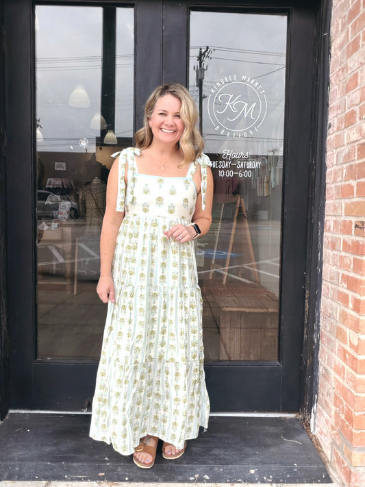 Rachelle Floral Midi Dress