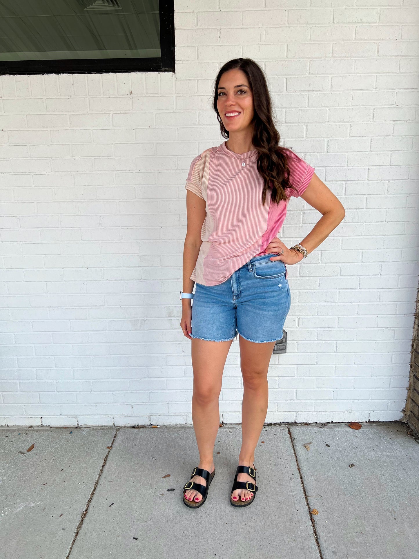 Kaitlin Color Block Shirt