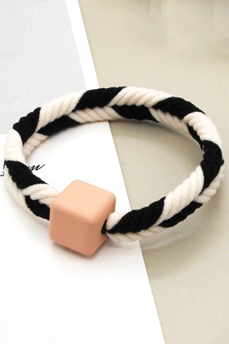 Two Tone Casual Hair Tie