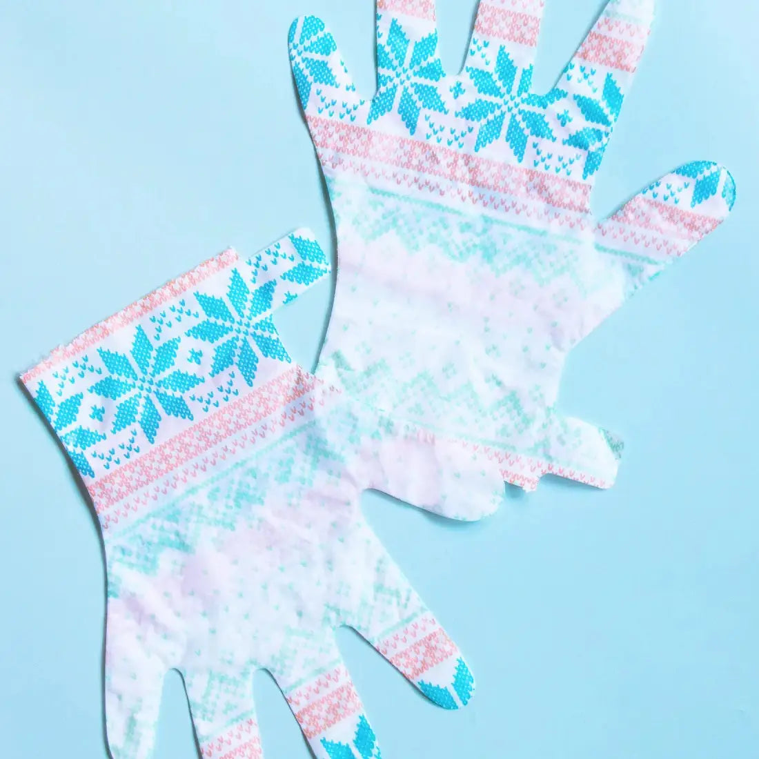 Holiday Moisture Mittens - Smoothing Hand Gloves