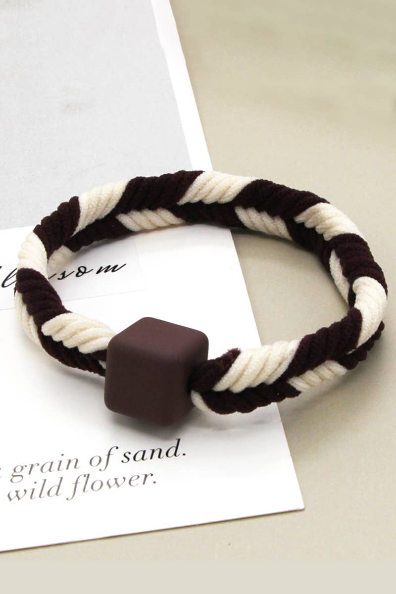 Two Tone Casual Hair Tie