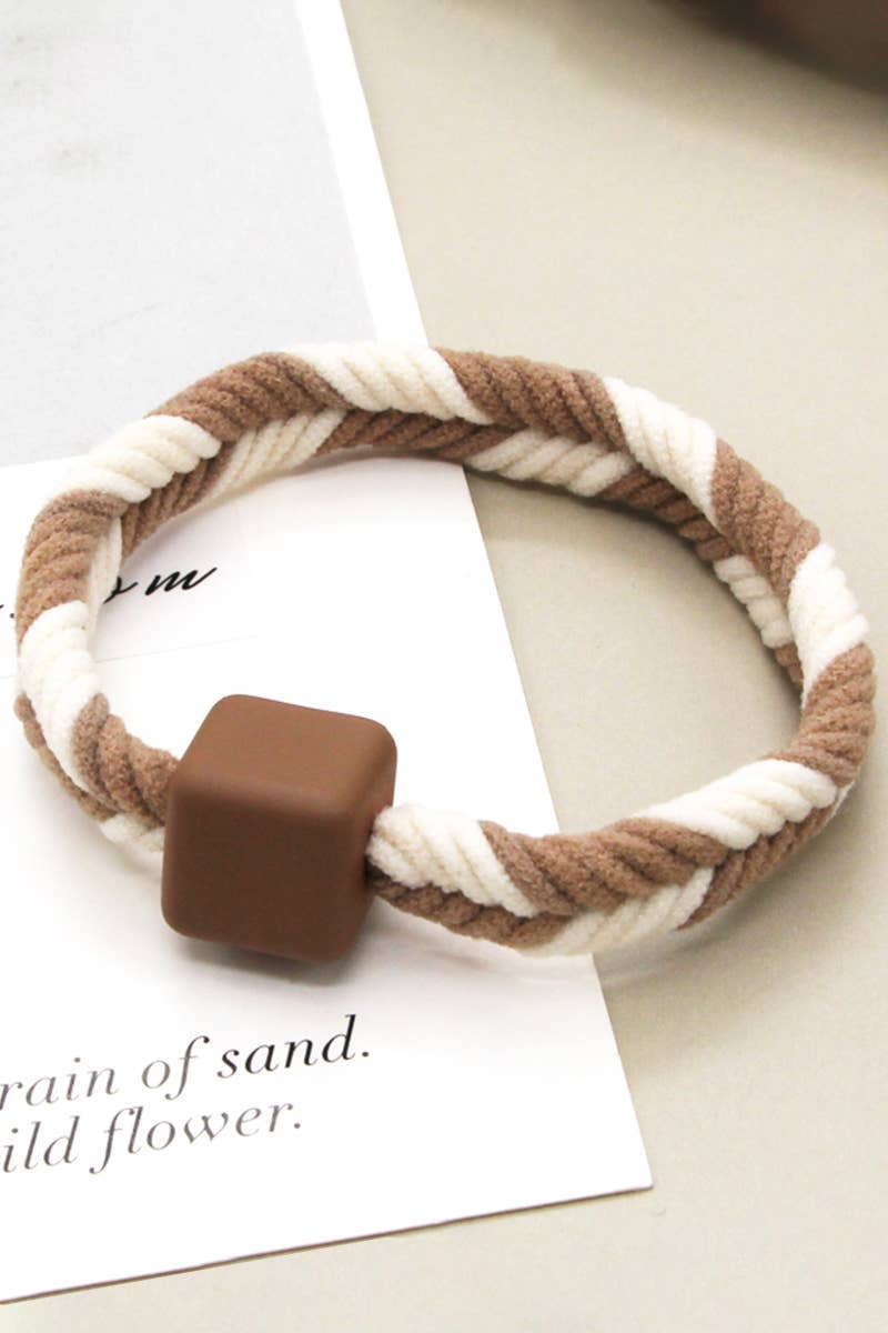 Two Tone Casual Hair Tie