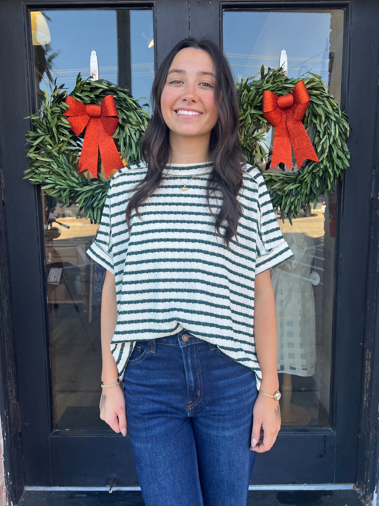 Lilith Oversized Striped Shirt