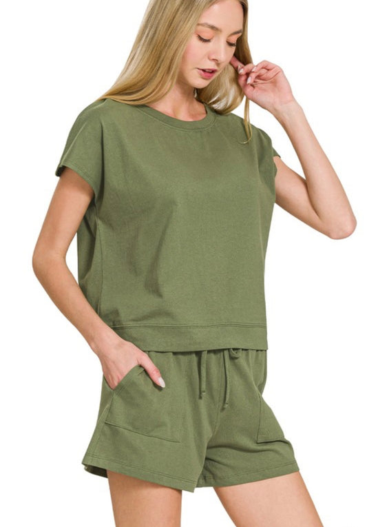 Harper Olive Set Top