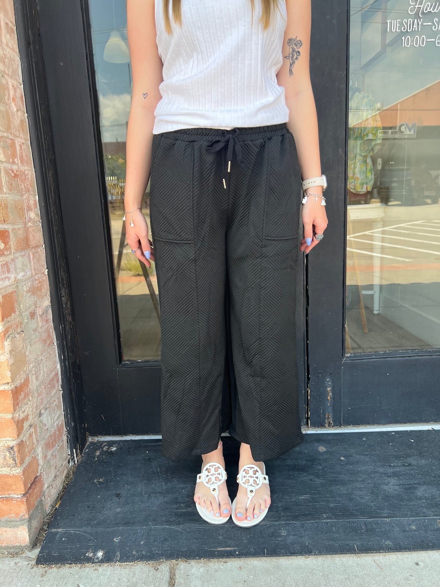 Cora Black Pants