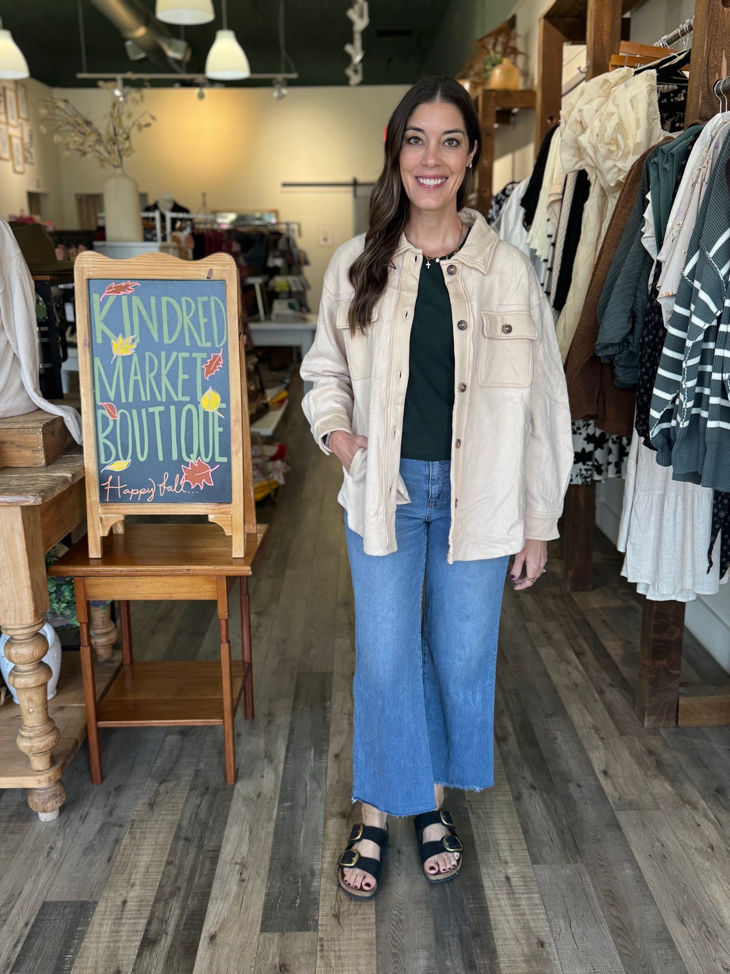 Susan Button Up Shacket