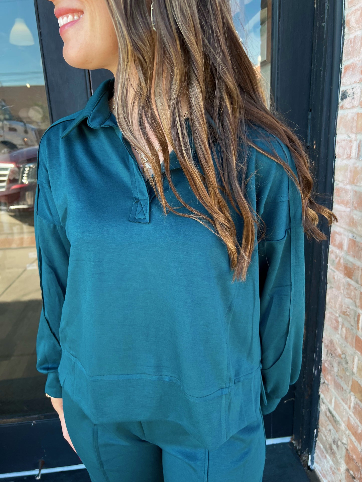 Emerson Emearld Green Long Sleeve