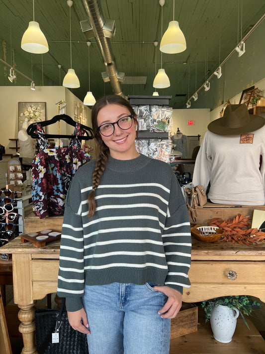 Nova Stripe Sweater