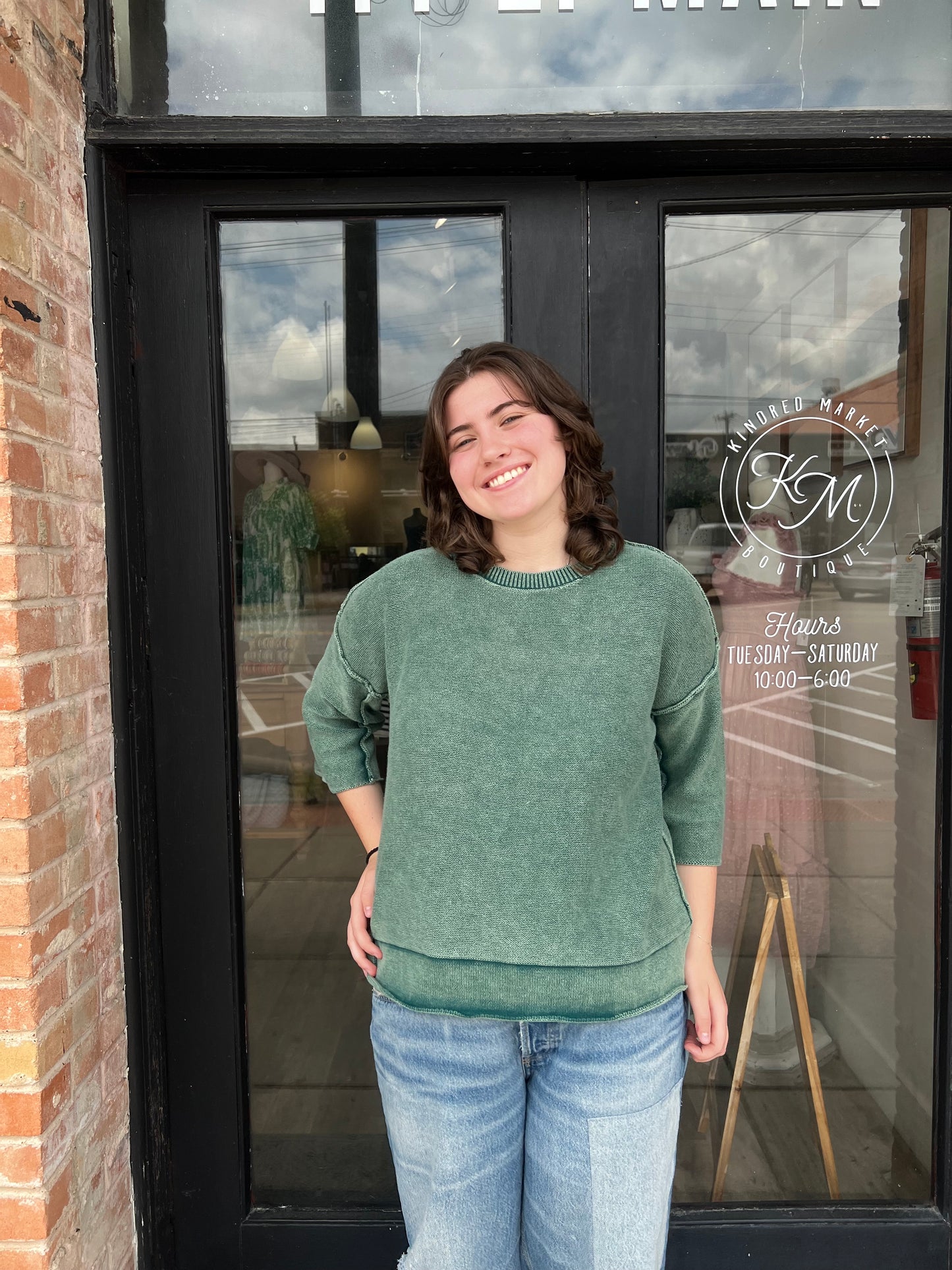 Ava Boxy Sweater