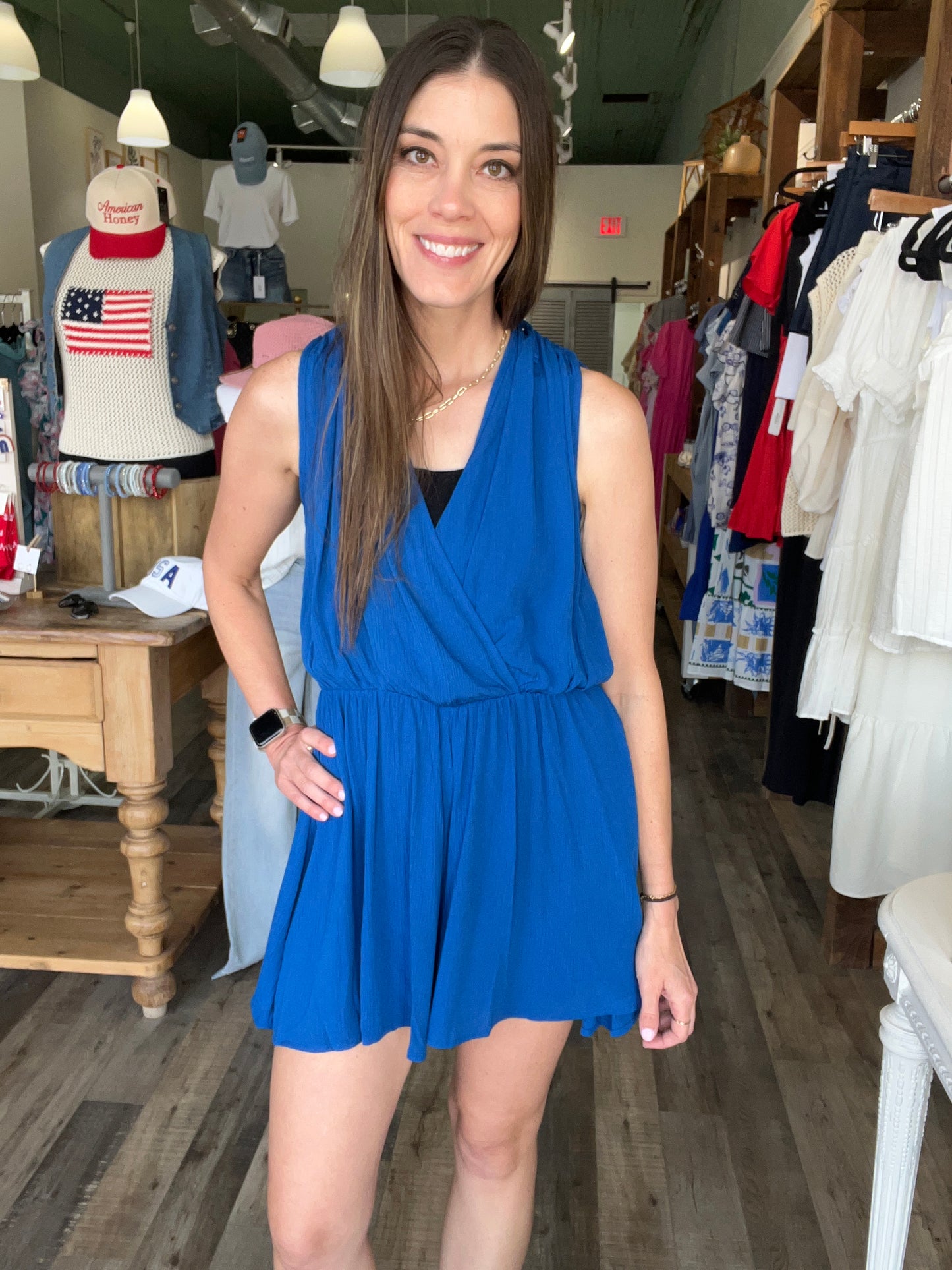 Danielle V-Neck Romper
