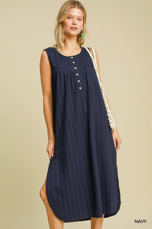 Cecilia Sleeveless Midi Dress