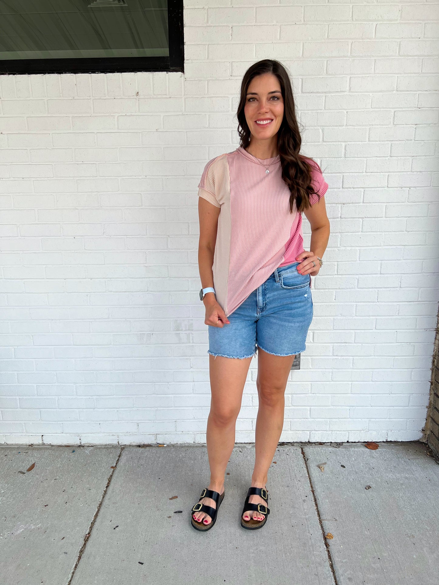 Kaitlin Color Block Shirt