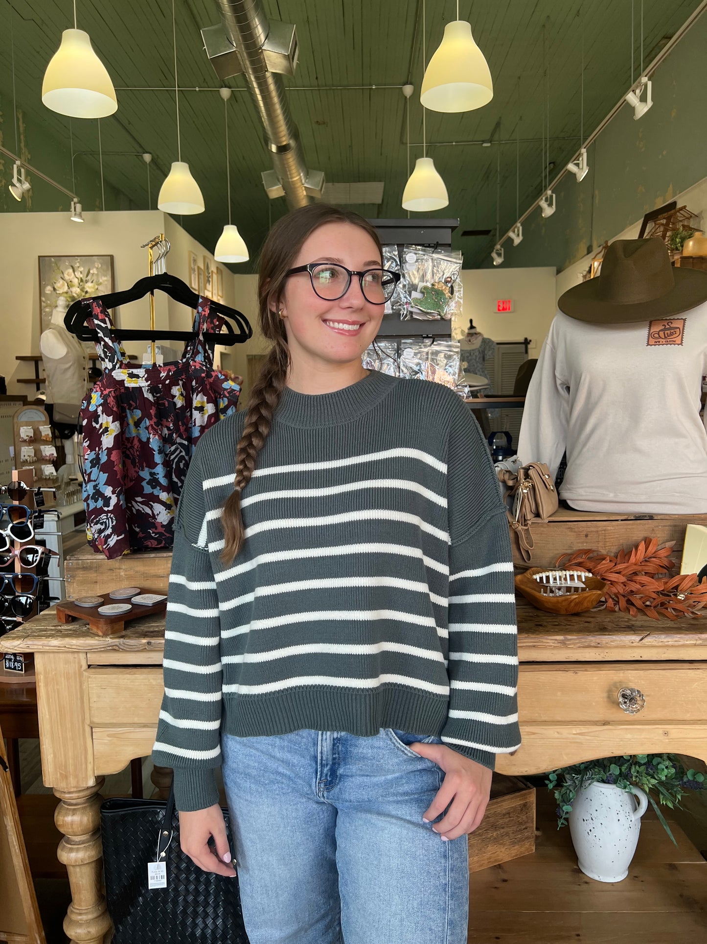 Nova Stripe Sweater