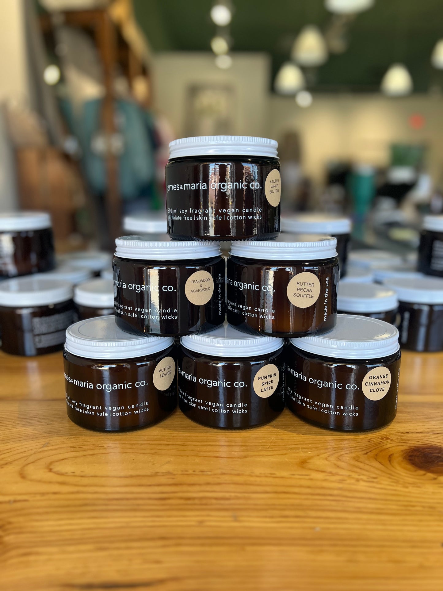 James & Maria Organic Co. Candle - Kindred Market Boutique