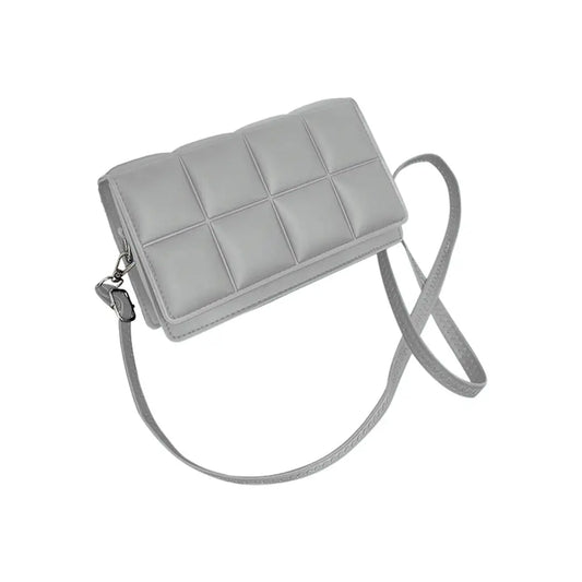 Square Embossed Crossbody Bag