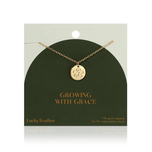 Faith Collection Necklace- Growing With Grace