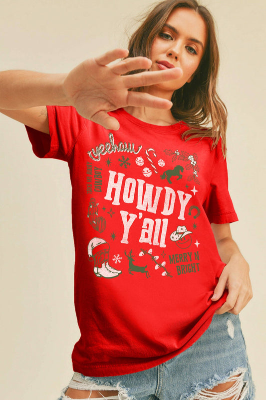 Cady Christmas Graphic Tee