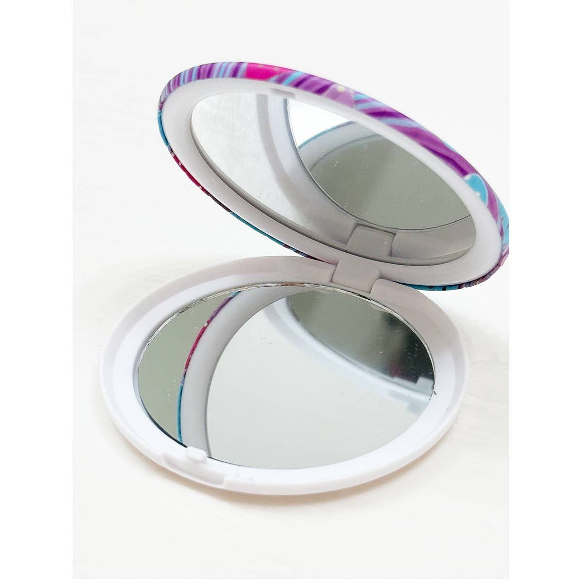 LOVE Theme Double Sided Circle Cosmetic Mirror