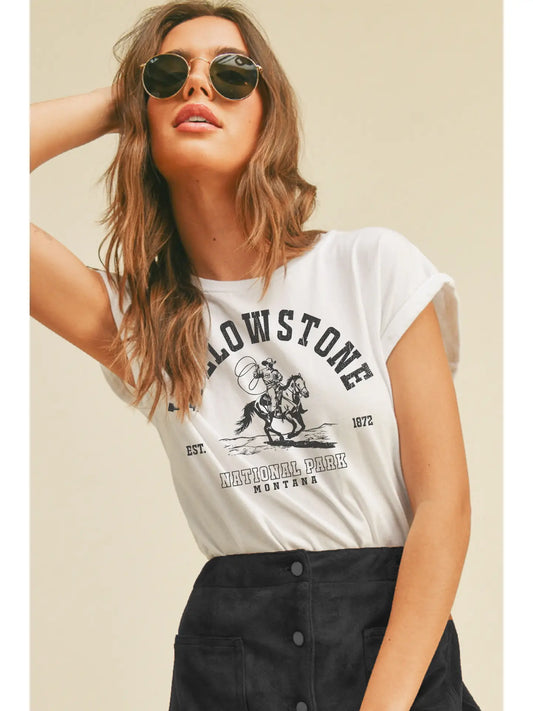 Stella Yellowstone National Park Graphic Tee