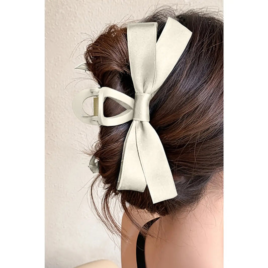 Bow Decor Large Claw Clip