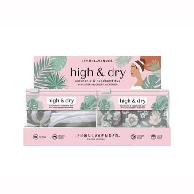 High & Dry Scrunchie & Headband Duo