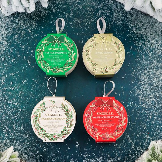 Holiday Wreath Body Buffer Assorted Pack | STOCKING STUFFERS