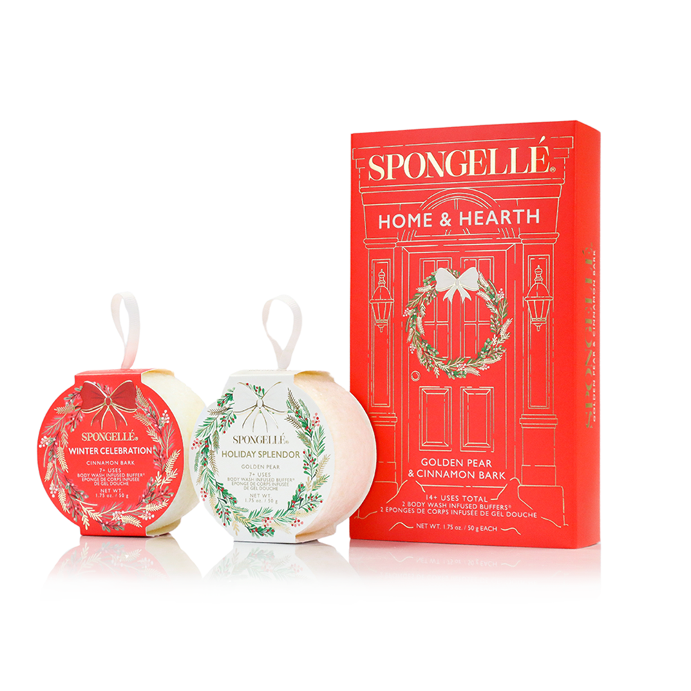 Home & Hearth Holiday Wreath Gift Set | STOCKING STUFFERS