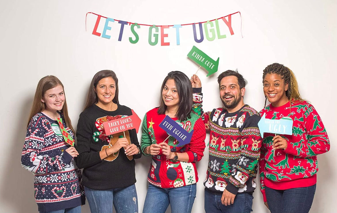 UGLY SWEATER PHOTO PARTY KIT