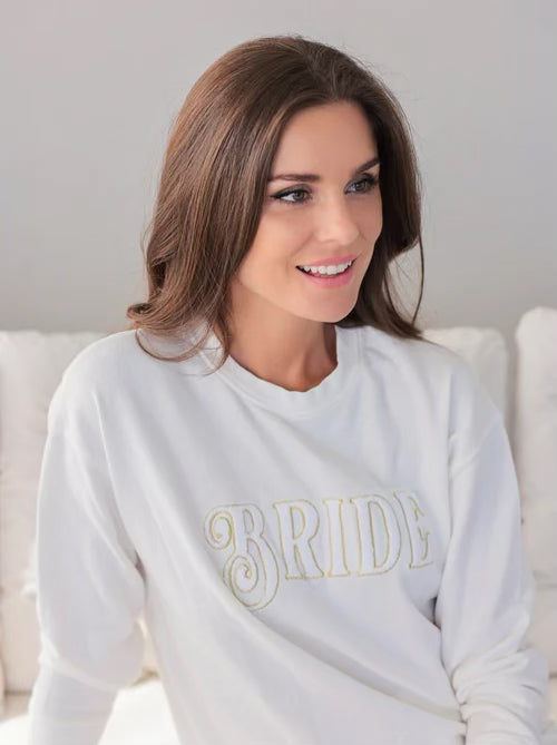Bride Varsity Letter Sweatshirt